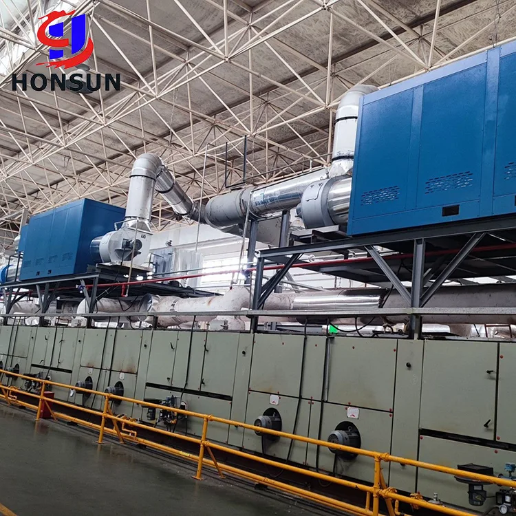 Equipo de recuperación de calor residual de la máquina Stenter